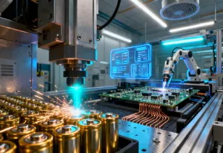 Electronics laser welding